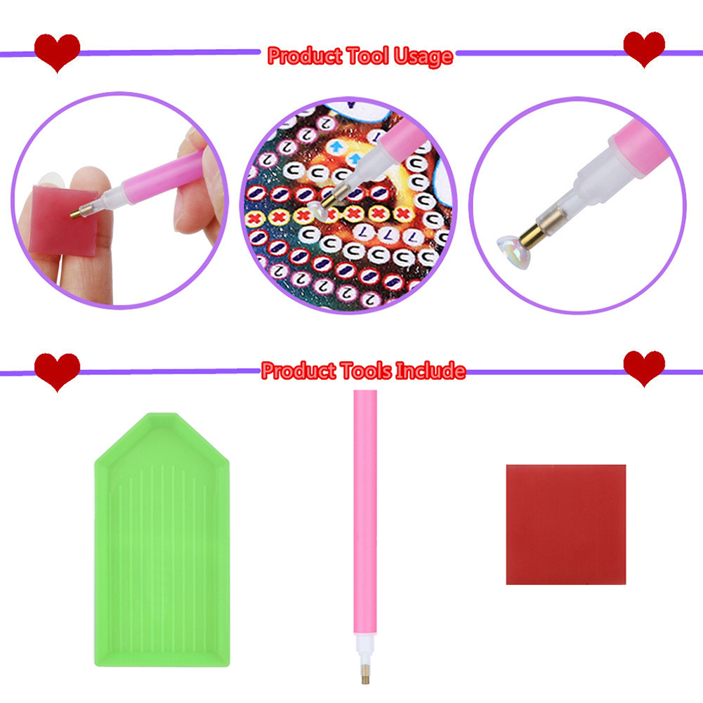 6PCS DIY Rhinestone Diamond Ar - Xmas Resin Art ulasan dan harga