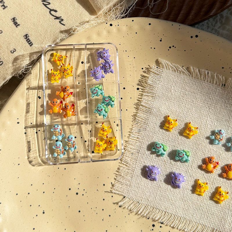 Pokemon nail art accessories,  - Resin Art Gift ulasan dan harga