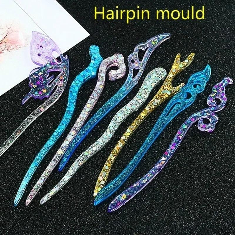New Transparent Hairpin Silico - Resin Art Handmade ulasan dan harga