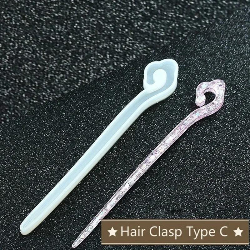 New Transparent Hairpin Silico - Resin Art Handmade ulasan dan harga