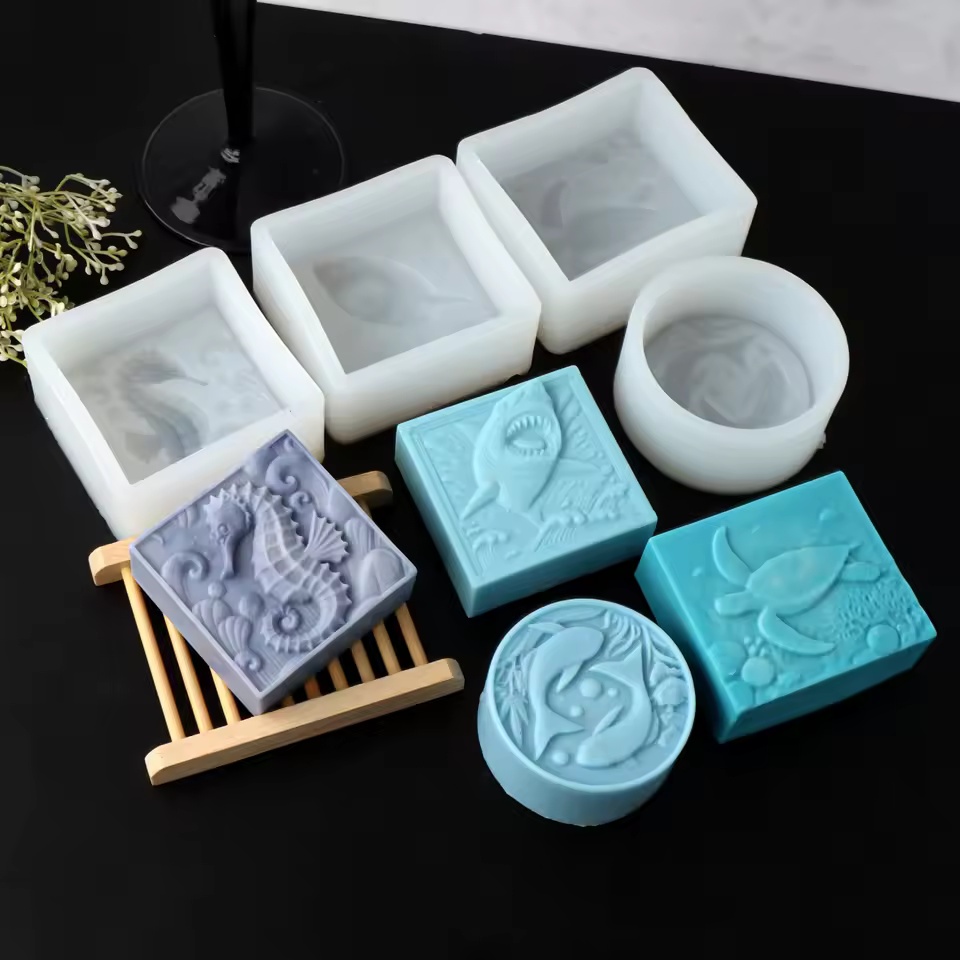 3D Seahorse Silicone Soap Mold - Silicone Mold Ocean ulasan dan harga