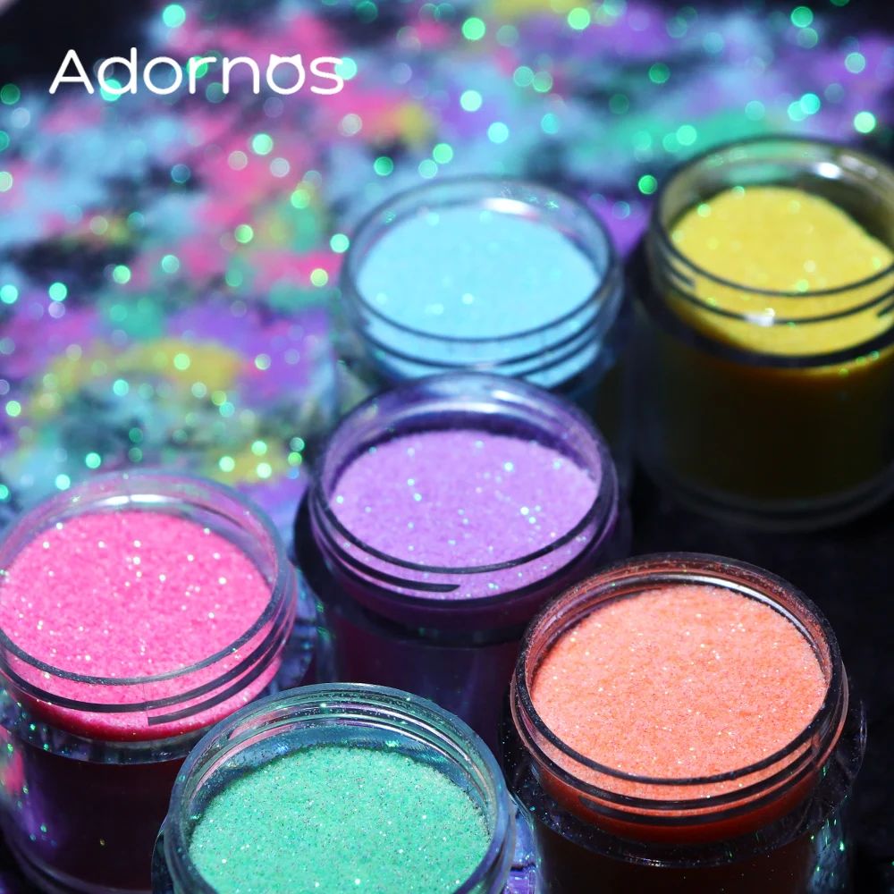 Iridescent Glitter Sugar Powde - Resin Art Glue ulasan dan harga