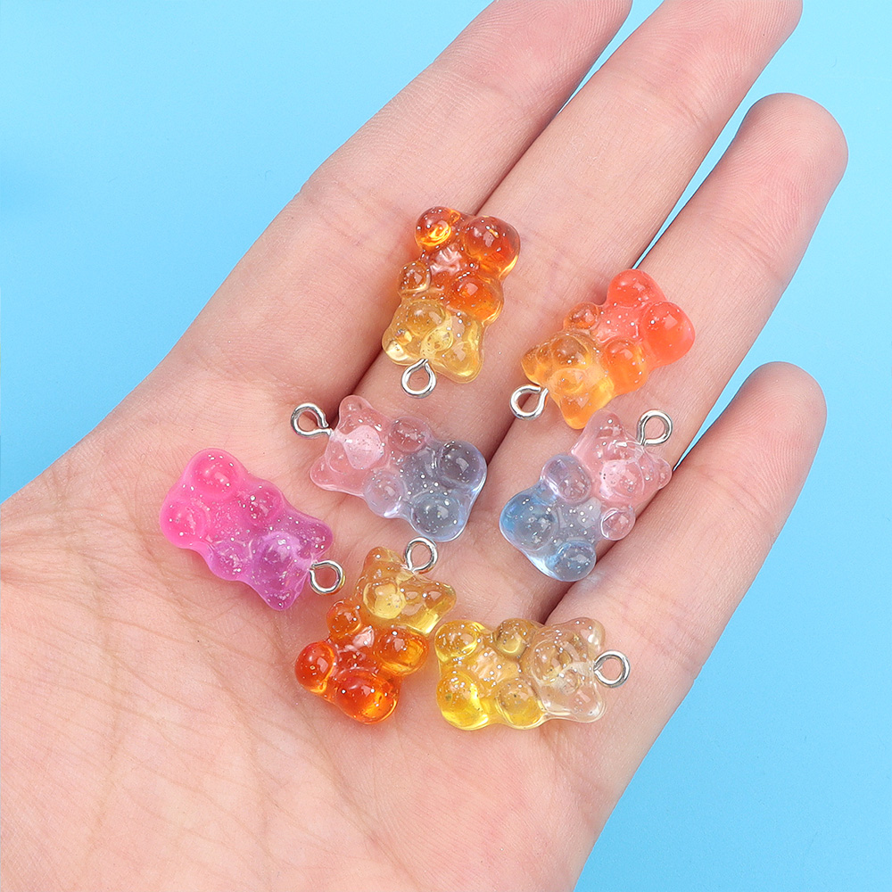 10/30/60pcs Dual Color Resin B - Resin Art Jewelry Kit ulasan dan harga