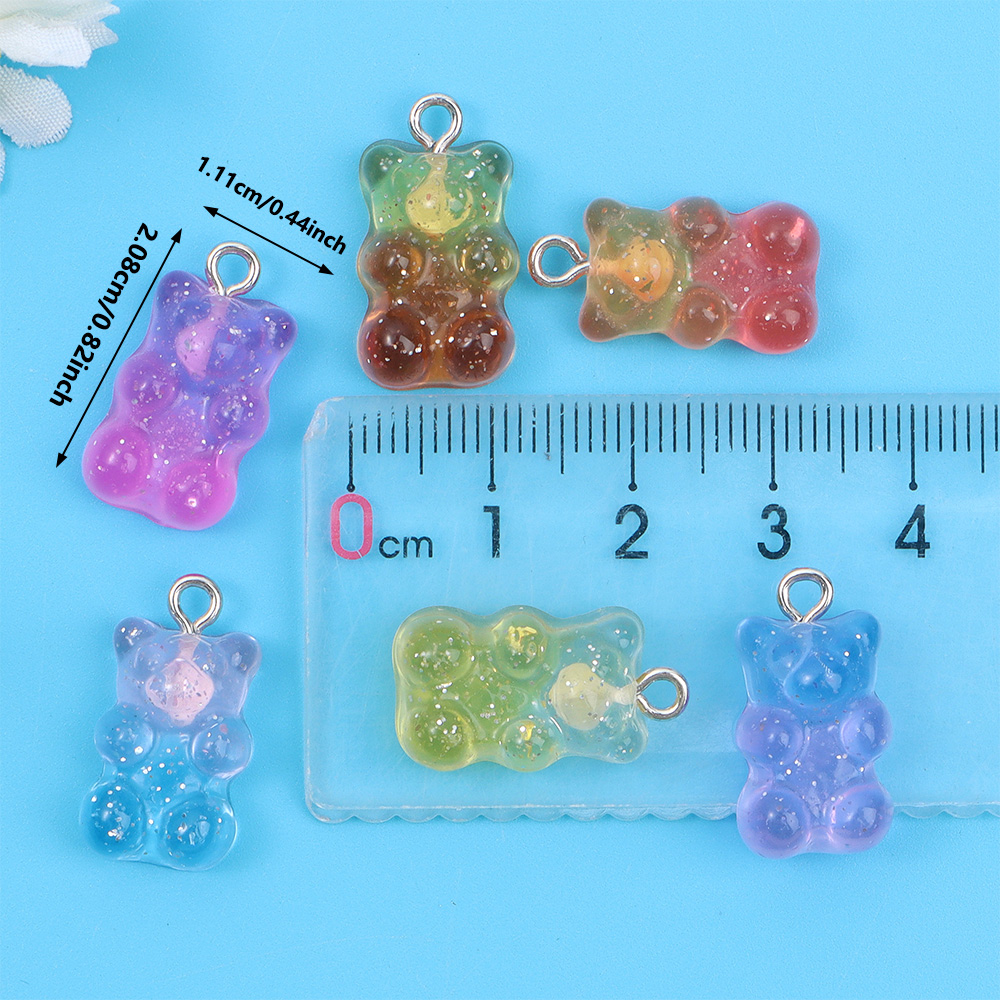 10/30/60pcs Dual Color Resin B - Resin Art Jewelry Kit ulasan dan harga