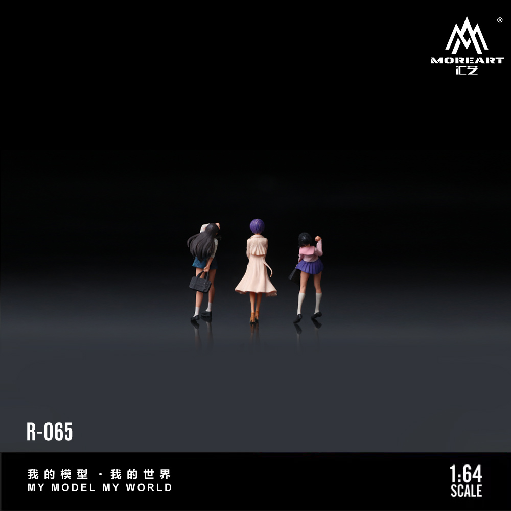 More Art 1:64 Dynamic Girl Dol - Resin Art Gift ulasan dan harga