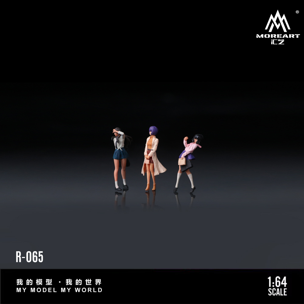 More Art 1:64 Dynamic Girl Dol - Resin Art Gift ulasan dan harga