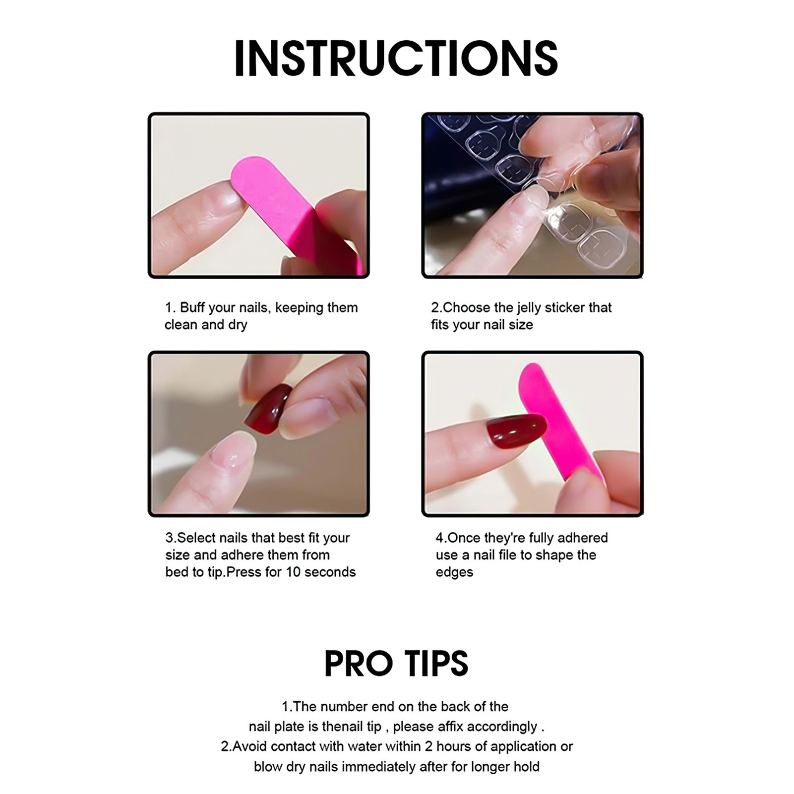 Fake Nails Glow in Dark Press  - Resin Art Glue ulasan dan harga