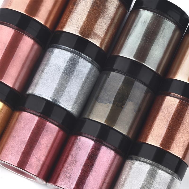 50g Shimmer Metallic Gold Silv - Resin Art Glue ulasan dan harga