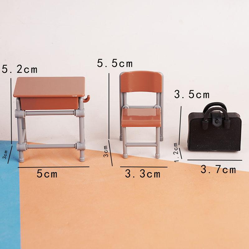 1 Set Classroom Decor Toy 1:12 - Resin Art Book ulasan dan harga