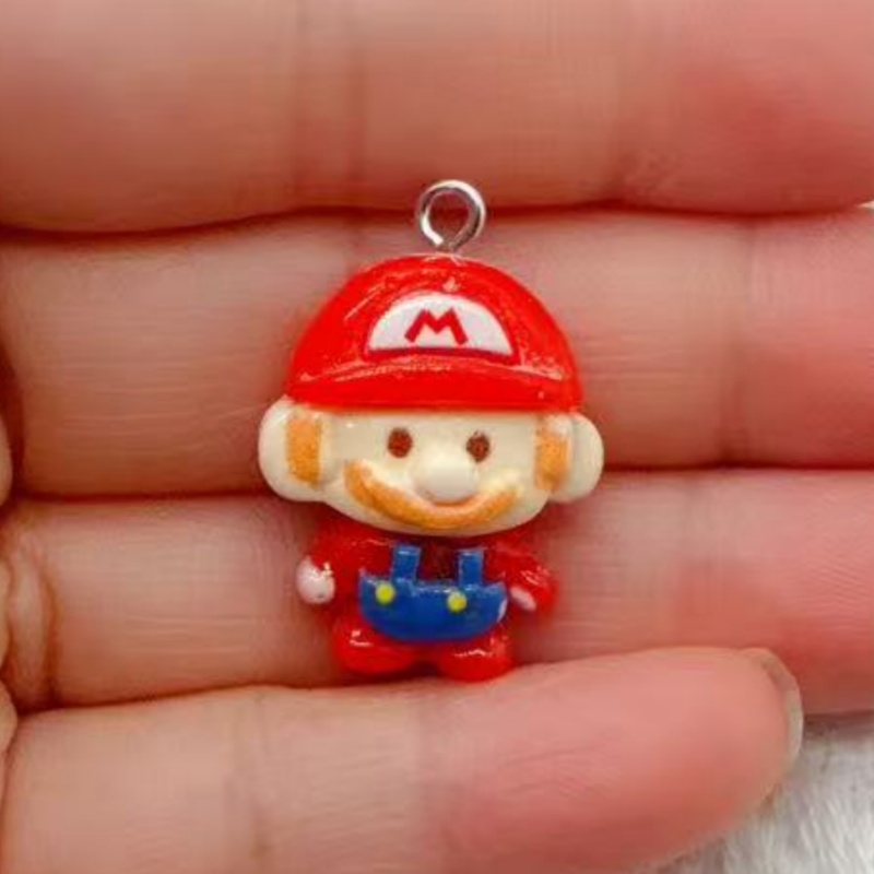10pcs resin cartoon pendant, D - Resin Art Jewelry Kit ulasan dan harga