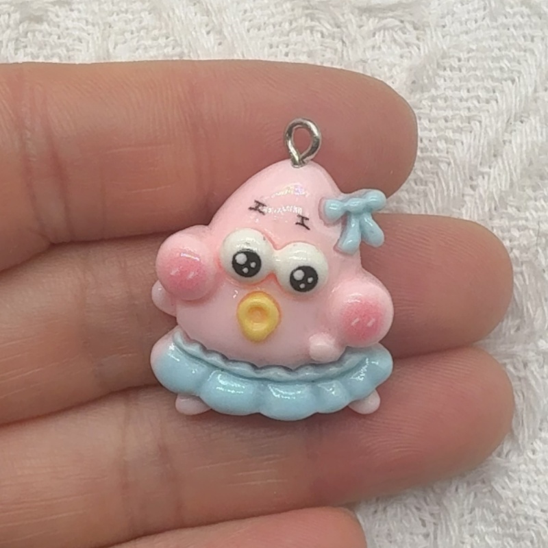 10pcs cartoon resin pendant, D - Resin Art Handmade ulasan dan harga