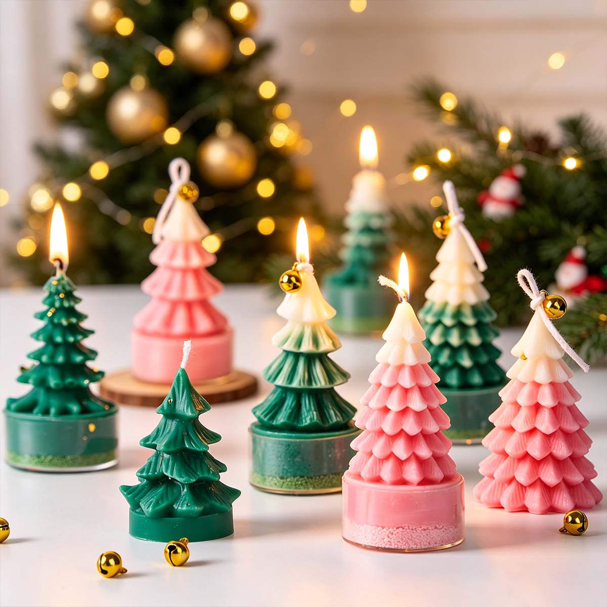 3D Christmas Tree Silicone Can - Xmas Resin Art ulasan dan harga