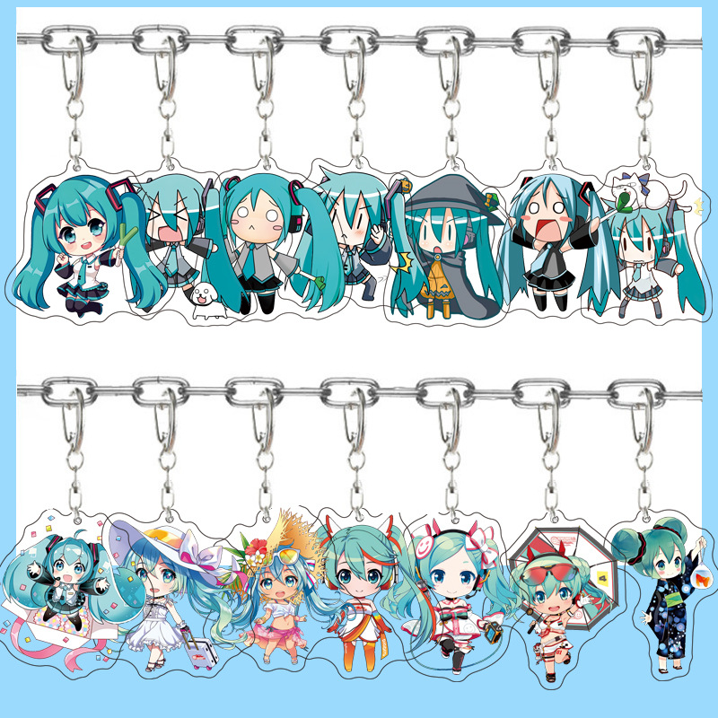 Hatsune Miku Anime Acrylic Cut - Resin Art Toys ulasan dan harga
