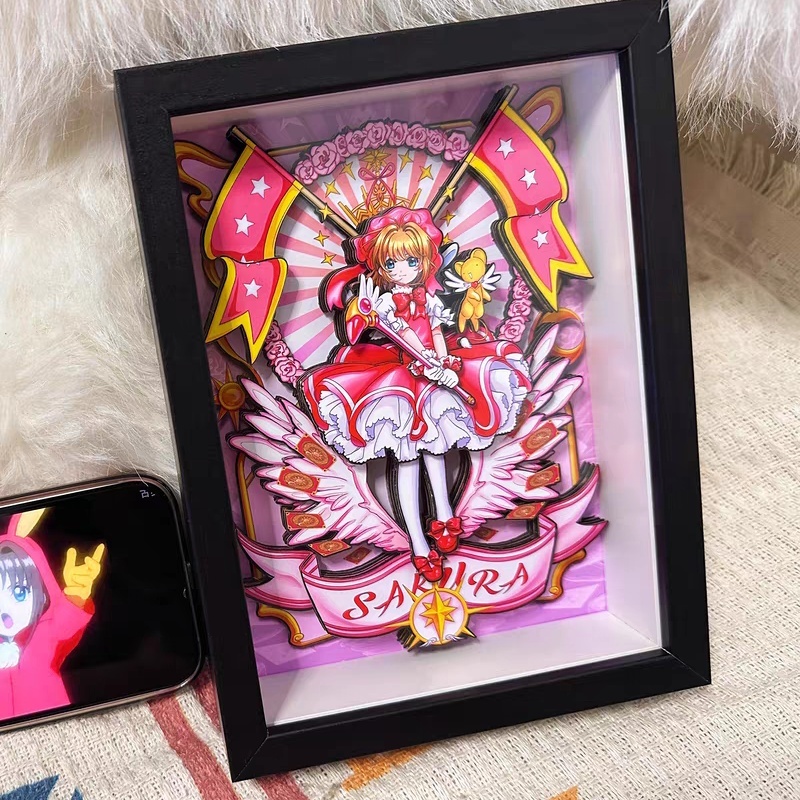 Hot Classic Anime Cardcaptor S - Xmas Resin Art ulasan dan harga