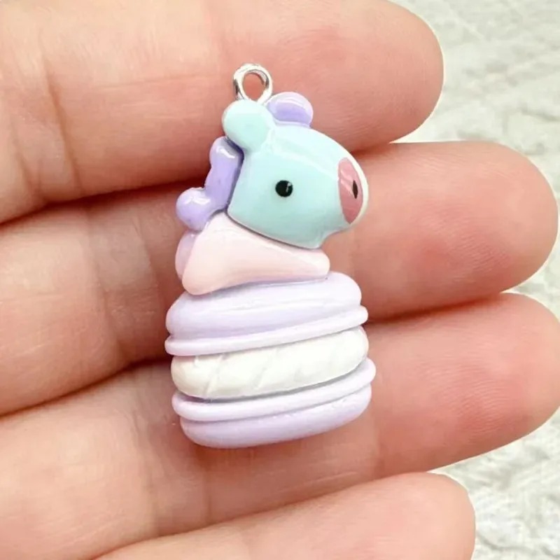 10pcs Mixed Cartoon Resin Char - Resin Art Products ulasan dan harga