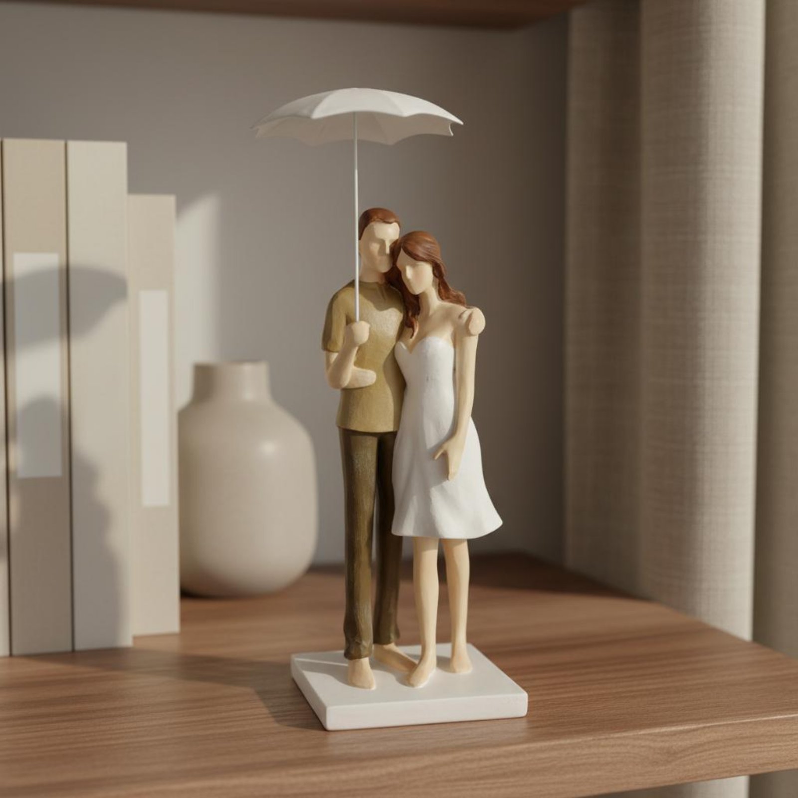 Couple Under Umbrella Decorati - Resin Art Design For Wedding ulasan dan harga