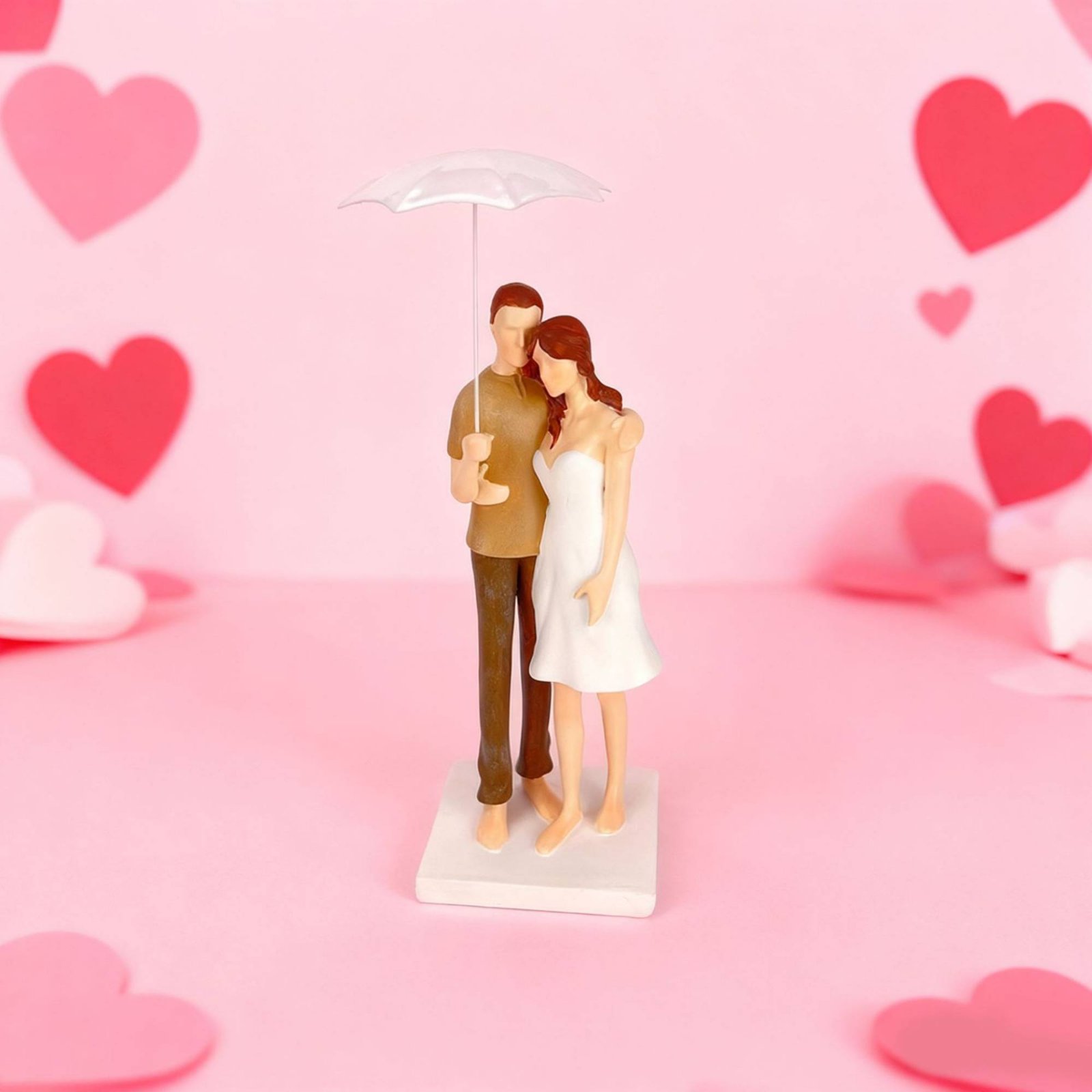 Couple Under Umbrella Decorati - Resin Art Design For Wedding ulasan dan harga