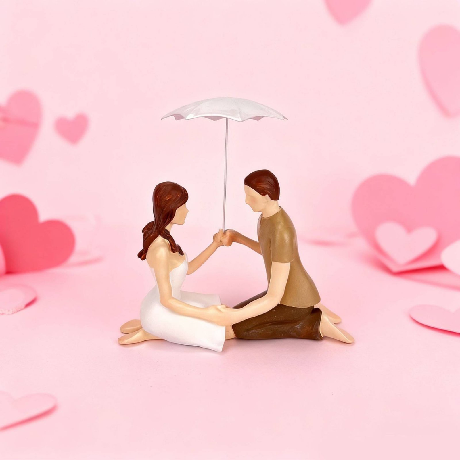 Couple Under Umbrella Decorati - Resin Art Design For Wedding ulasan dan harga