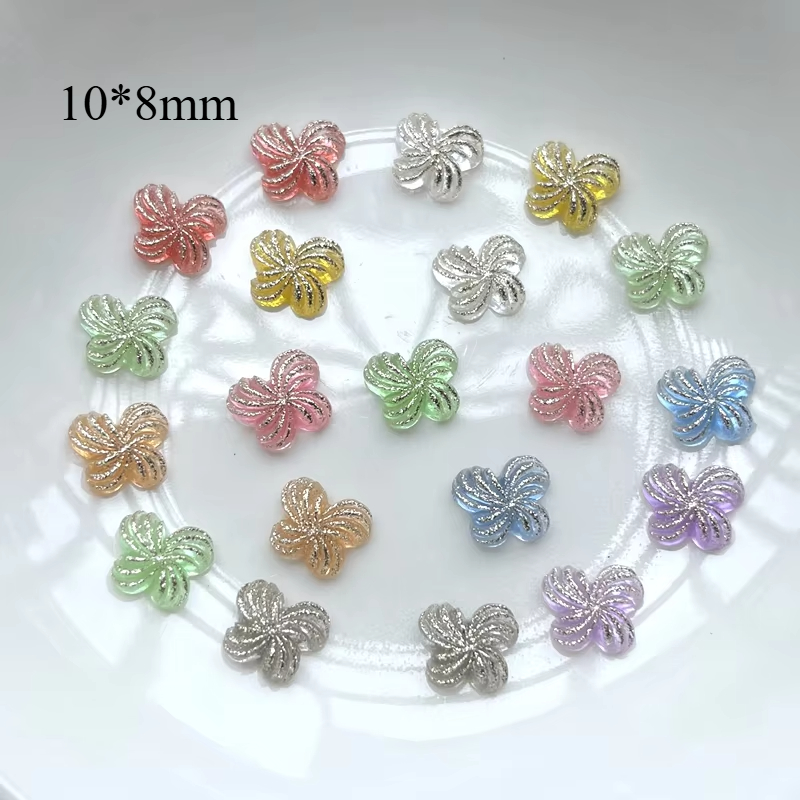 50pcs 10*8mm jelly colored lum - Resin Art Design For Wedding ulasan dan harga