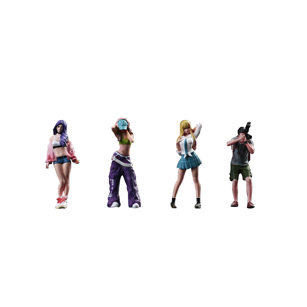 More Art 1:64 Action Figure Se - Resin Art Set ulasan dan harga